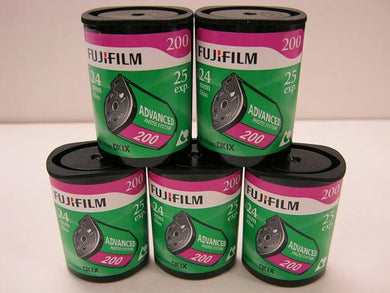 Fuji APS Film ISO 200-25 Exposures Advantix Nexia Wholesale (Single Roll)