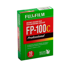 Fuji FP-100C Instant Film Color 10 Exposures Wholesale (Single Pack)