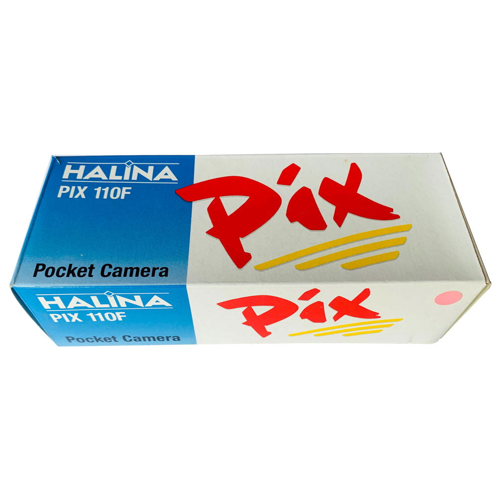 Halina 110 Film Camera Manual Vintage Point Shoot with Flash Pink