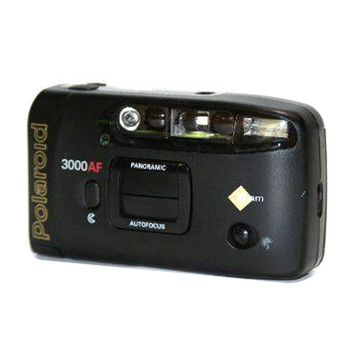 Polaroid 3000AF Panoramic 35mm Film Camera Auto Flash Autofocus Date I