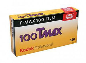 (5 Rolls) Kodak TMAX 100 120 Film TMX T-Max Black & White B&W Fresh - 03/2020