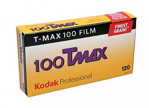 (5 Rolls) Kodak TMAX 100 120 Film TMX T-Max Black & White B&W Fresh - 03/2020