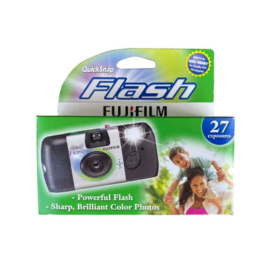 Fuji Quicksnap Flash Disposable Camera 35mm Film 800 ISO Single Use 2017