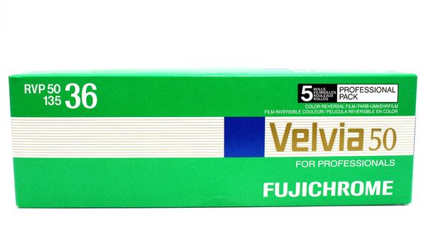 Fuji Velvia 50 135-36 35mm Film Wholesale Exp. (3/2017) - (5 Rolls)