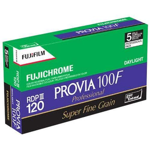 Fuji Provia 100F 120 Color Slide Film Wholesale (5 Rolls) 08/2020