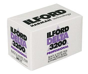 Ilford Delta 3200 135-36 35mm B&W Film Wholesale Exp. (10/18) - (Single Roll)