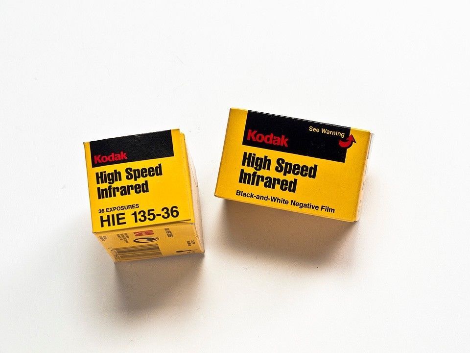 Kodak HIE 135-36 Hi-Speed Infrared Black & White Print Film Expired