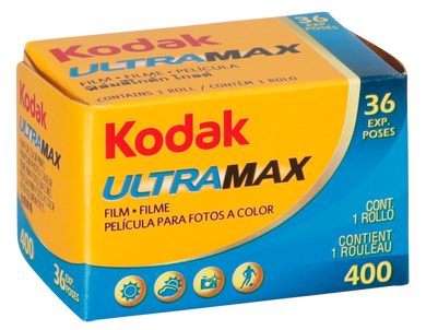 Kodak UltraMax 400 135-36 35mm Boxed Film Wholesale (Single Roll) Exp. 06/2024