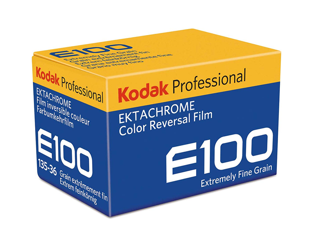 Kodak Ektachrome E100 35mm Slide Film 135-36 Chrome Color Reversal