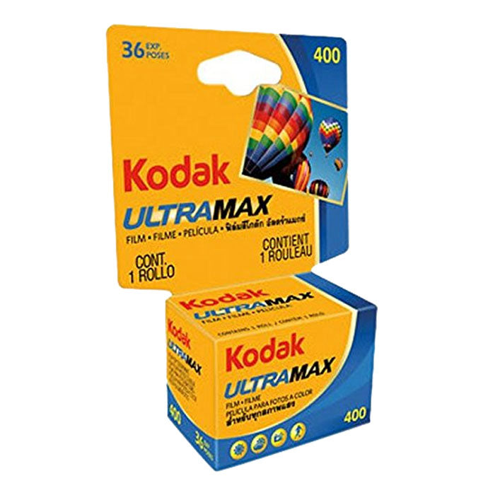  Kodak Ultramax 400 Color Print Film 36 Exp. 35mm DX 400 135-36  (108 Pics) (Pack of 3), Basic : Photographic Film : Electronics