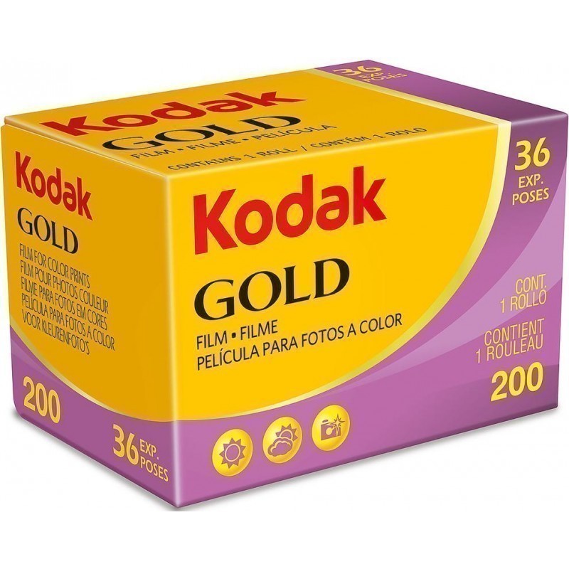 Kodak Gold 200 36 35mm Film GB 135-36 Expiration: 10/2021