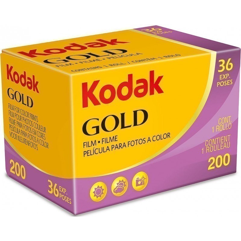 Kodak Gold 200 36 35mm Film GB 135-36 Expiration: 10/2021
