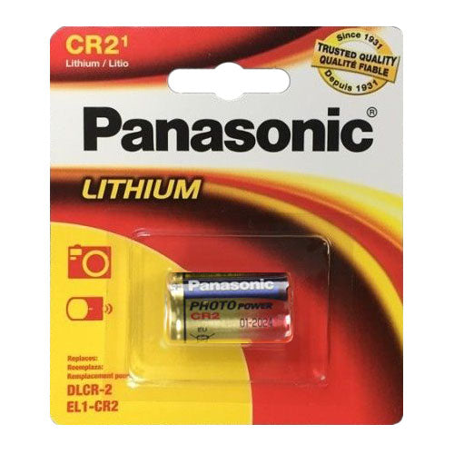 Panasonic Photo Power CR2 Lithium 3 Volt Batteries (Exp. 2027)