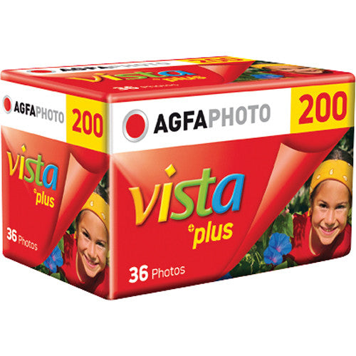 Agfa Vista Plus 200 35mm Film 135-36 Exp Color Neg Film (Single Roll) Exp: 03/2017