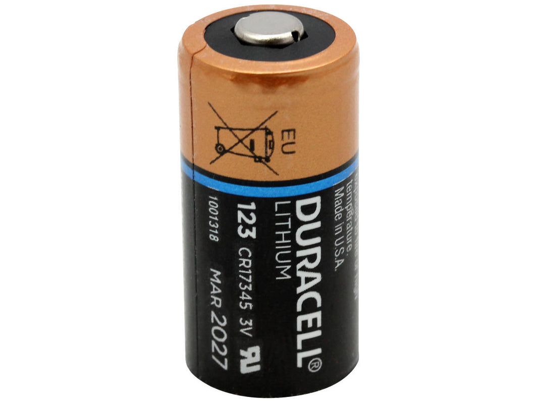 Duracell 123 photo battery