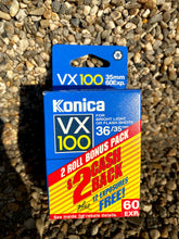Konica VX 100 Rare Expired 35mm Film- 2 rolls