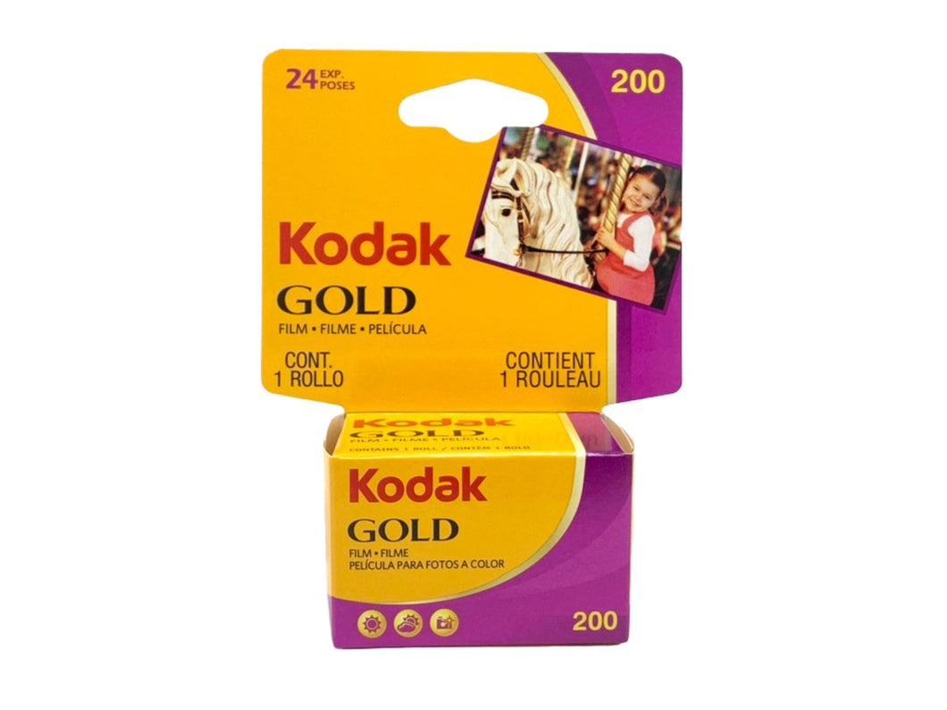 Kodak Gold 200 24 35mm Film GB 135-24 Expiration: 12/2023