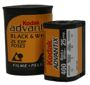 Kodak Advantix 400-25 B&W APS Film Black & White 25 Exposures Nexia