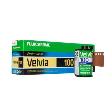 Fuji Velvia 100 RVP 135-36 35mm Film Wholesale (Dated 2017) (Single Roll)