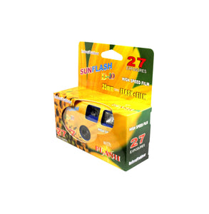 (4-Pack) SunFlash Disposable Camera 35mm Film One Time Single Use D-10 FRESH 2020