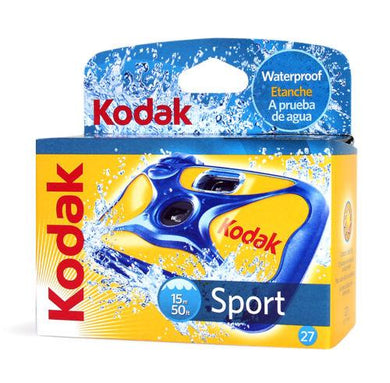 Kodak Underwater Disposable Camera Sport Waterproof 35mm Film 27Exp 01/2025