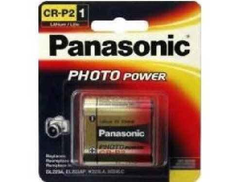 Panasonic CR-P2 Battery Photo 6V 223A CR223 6 Volt Lithium CRP2 Camera (Exp. 2028)